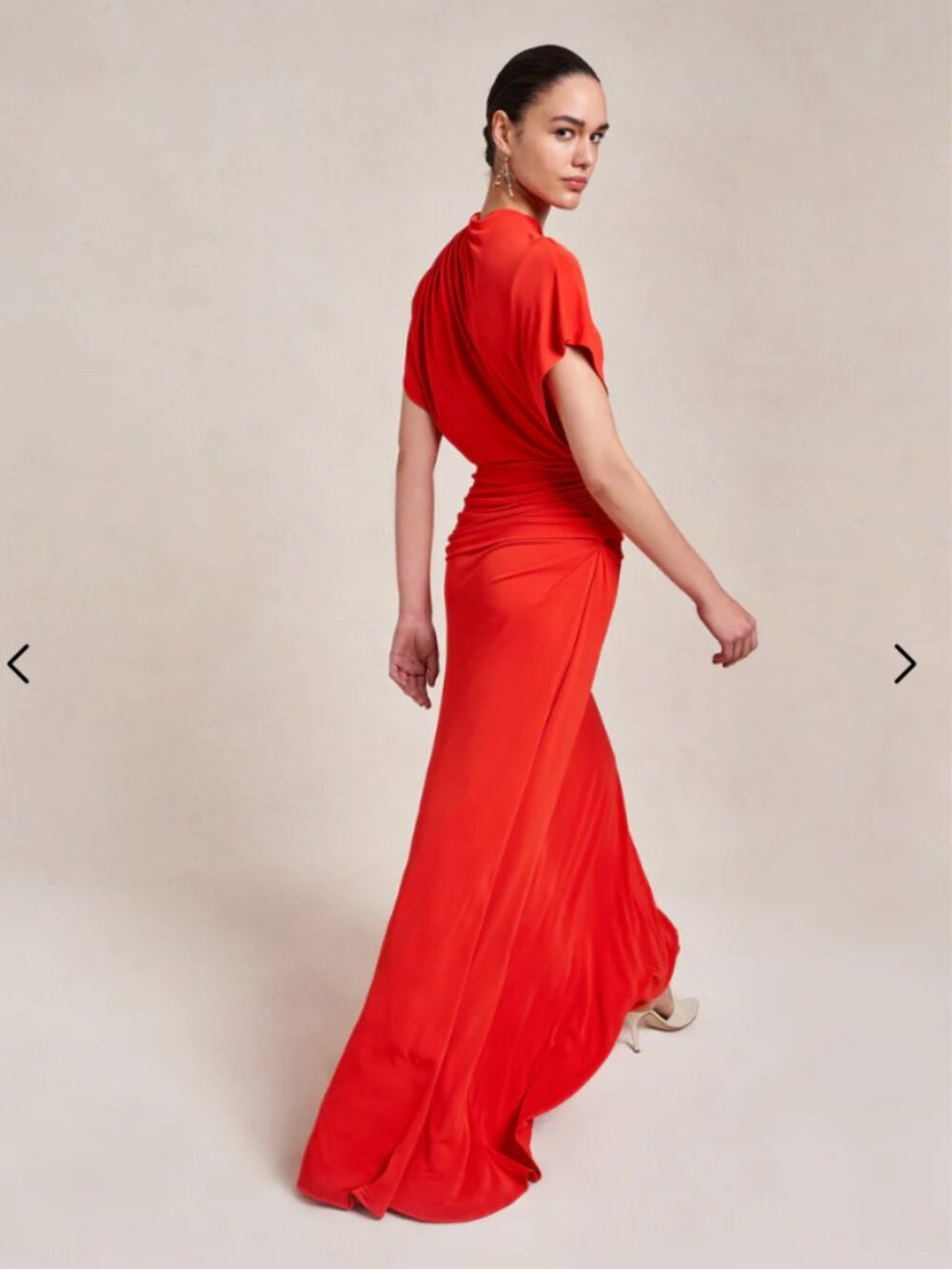 La Ligne NWT Milla dress, tomato, M - Picture 5 of 11